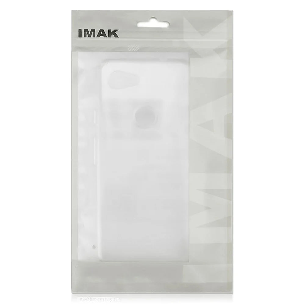 IMAK UX-5 Series Protective Soft Case for Samsung Galaxy A53 5G, Transparent TPU Lightweight Slim Phone Cover - Transparent Black - 6