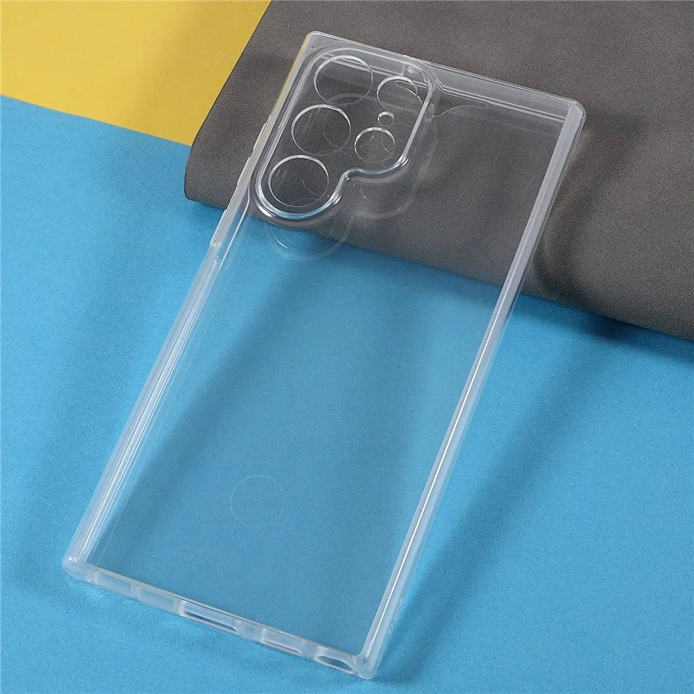 Dust-proof Smartphone Bag Covering Hard PC Back+PET Front Cover+TPU Edge Hybrid Mobile Phone Case for Samsung Galaxy S22 Ultra 5G - 3