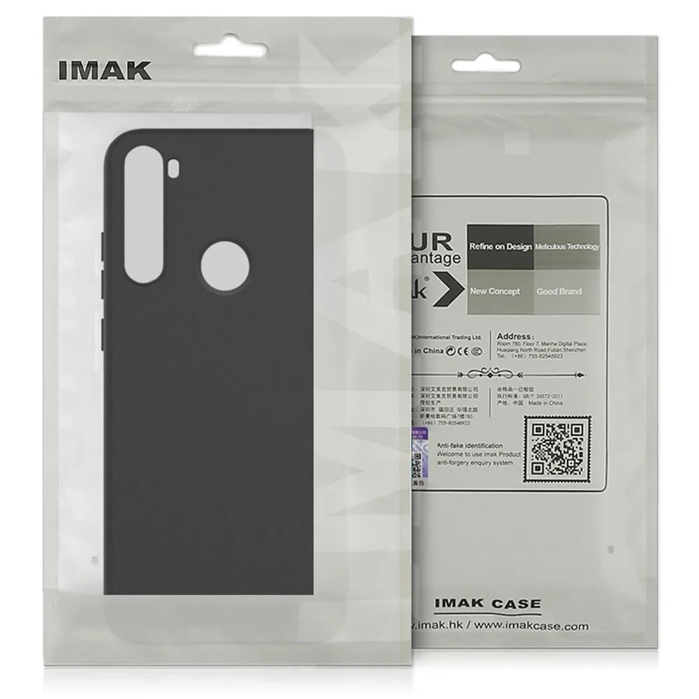 IMAK UC-2 Series for Samsung Galaxy A33 5G Slim Fit Light Solid Color Soft TPU Mobile Phone Case Shell - Black - 6