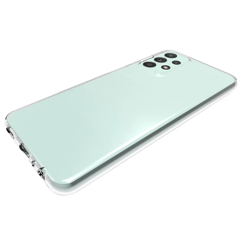 10Pcs/Pack Clear Anti-watermark Case for Samsung Galaxy A23, Soft TPU Light Precise Cutout Back Cover Protector - 4