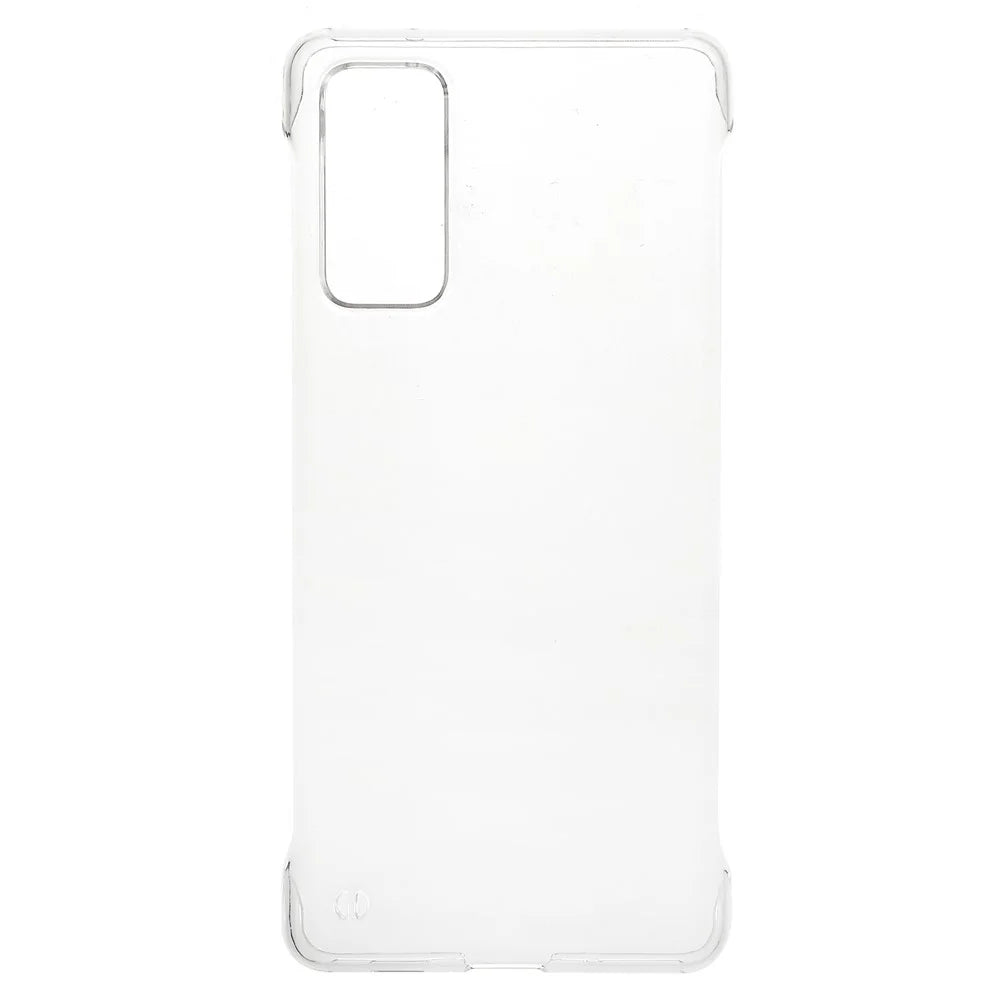 For Samsung Galaxy S20 FE 2022/S20 FE 4G/S20 FE 5G/S20 Lite Transparent Hard PC Phone Case Scratch Resistant Back Cover - 1