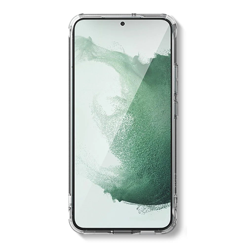 For Samsung Galaxy S22 5G Slim Phone Case Soft TPU Phone Protector Crystal Magnetic Shockproof Cover - 3