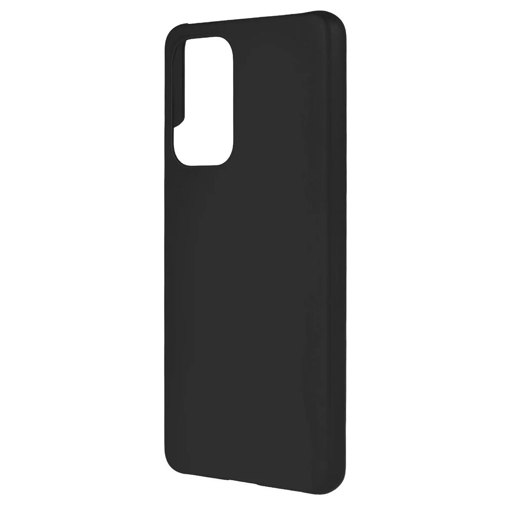For Samsung Galaxy A53 5G Rubberized Glossy Surface Hard PC Protective Phone Case Cover - Black - 2