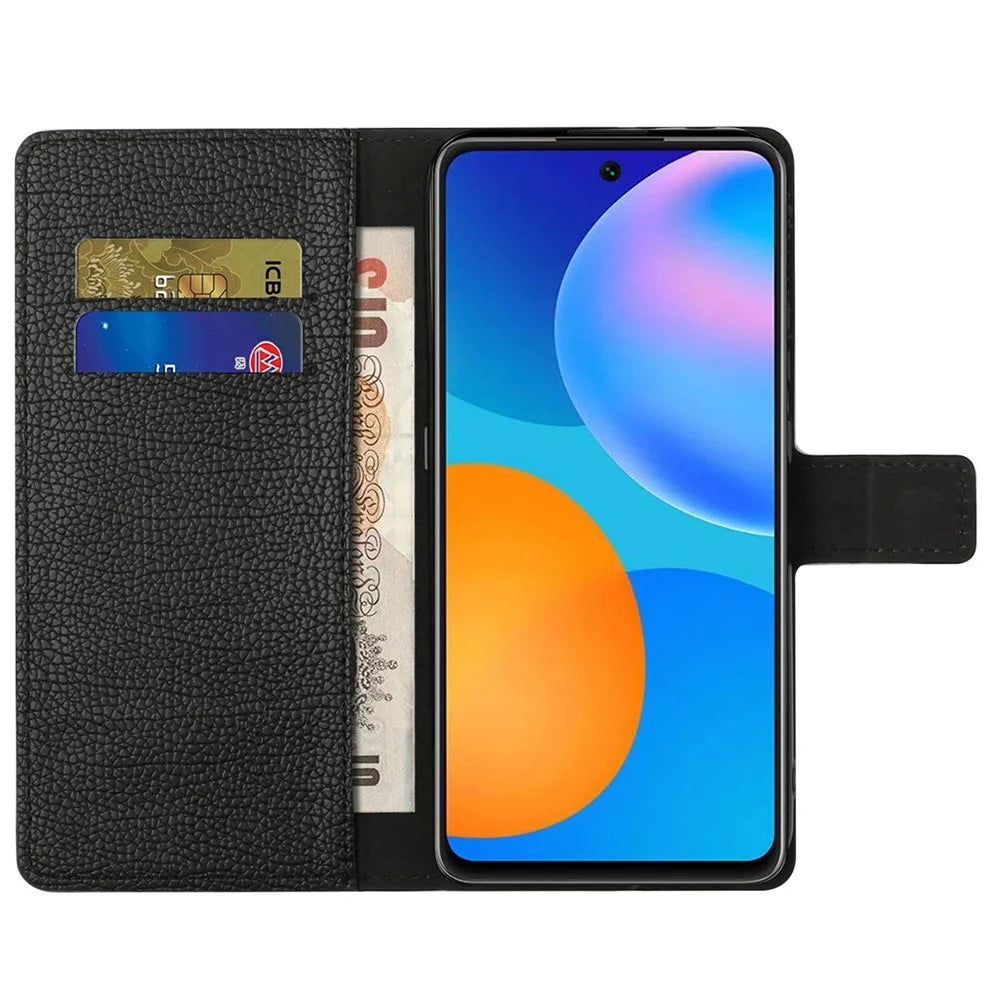 For Samsung Galaxy M23 5G / F23 5G PU Leather Litchi Texture Flip Wallet Case Stand Feature Scratch Resistant Full Protective Phone Cover - 3