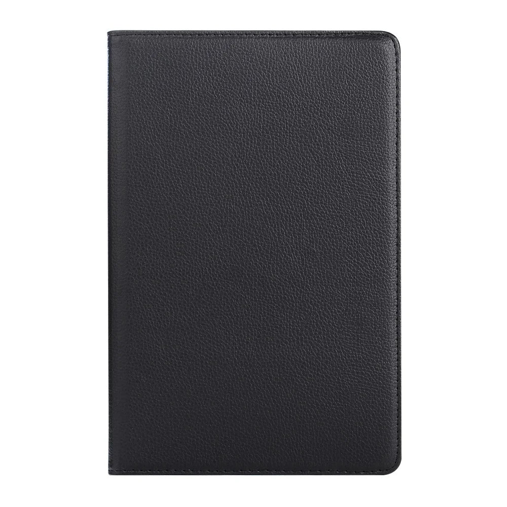 Rotary Stand Litchi Leather Tablet Case for Samsung Galaxy Tab A 10.1 (2016) with S Pen P580 P585 - Black - 2
