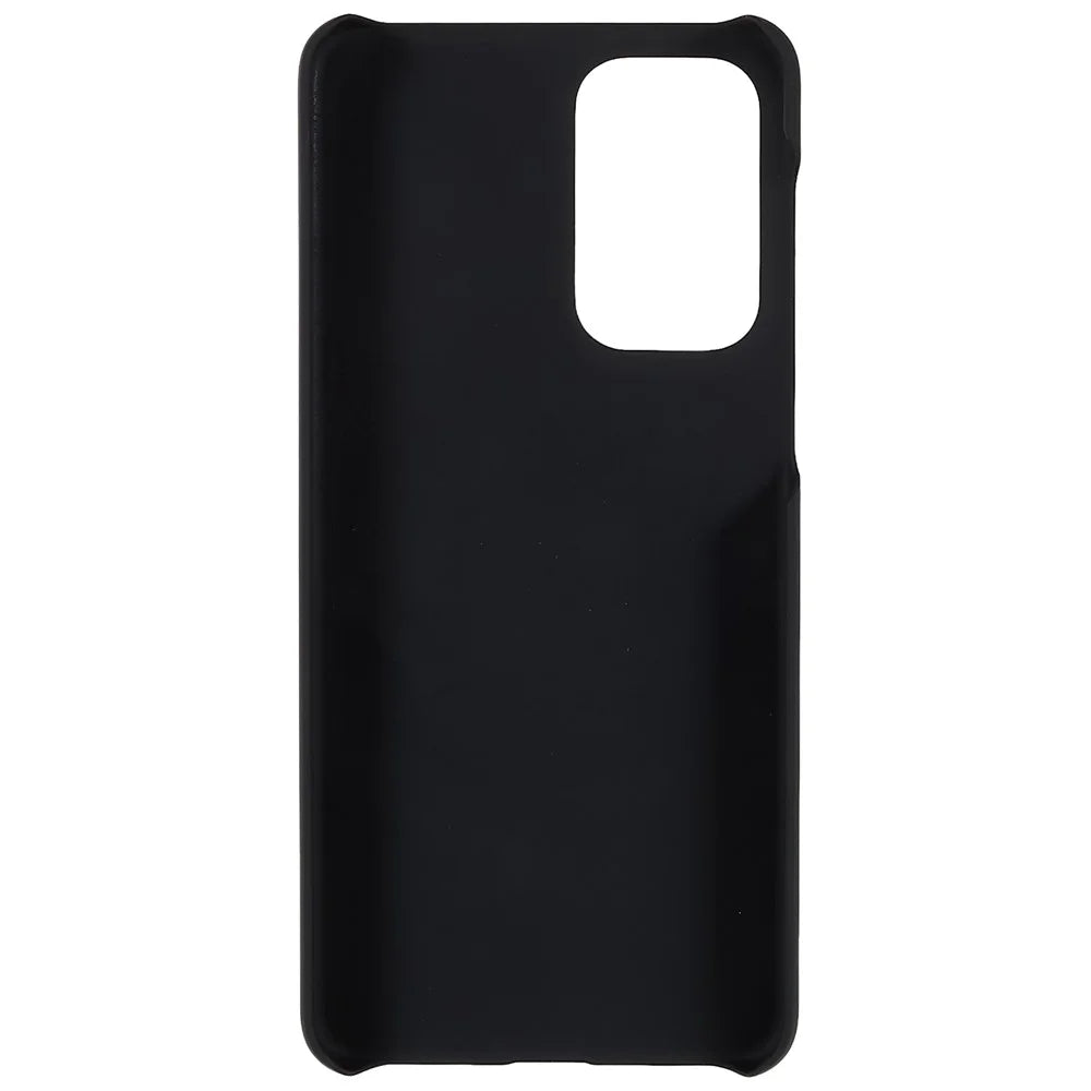 For Samsung Galaxy A33 5G Rubberized Plastic Hard Phone Case Mobile Phone Cover - Black - 3