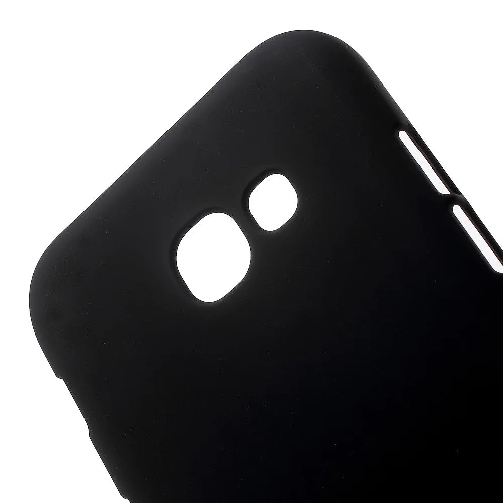 Rubberized Hard PC Case for Samsung Galaxy A5 (2017) - Black - 5