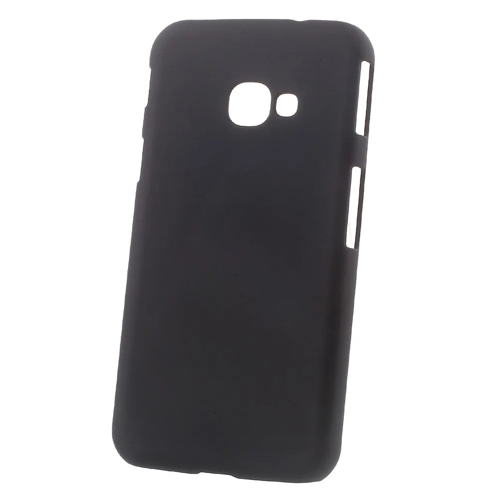 Rubberized Hard Plastic Case for Samsung Galaxy Xcover 4s / Xcover 4 - Black - 1