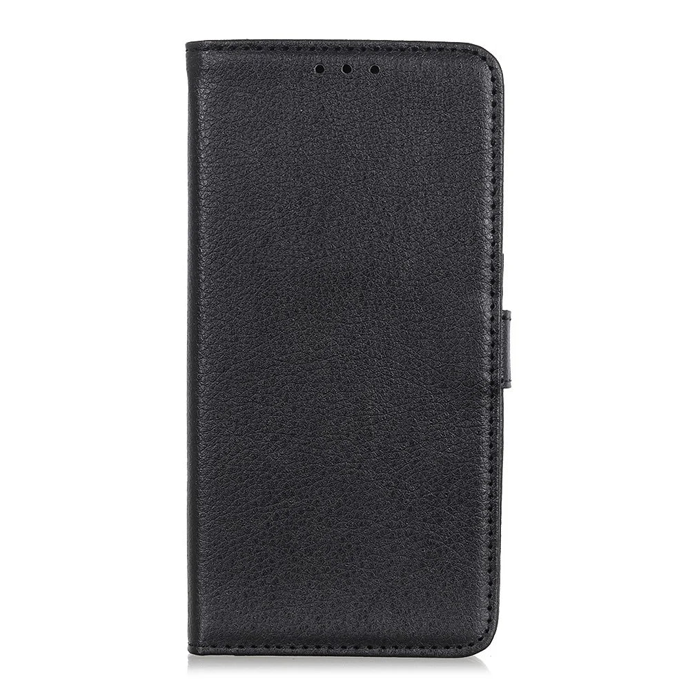 Litchi Texture Leather Mobile Phone Shell for Sony Xperia 5 II - Black - 2