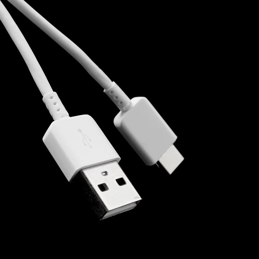 For iPhone 15 Series 1m USB 2.0 to Type-C Data Sync Cord Charging Cable for Samsung / Xiaomi / Huawei - White - 2