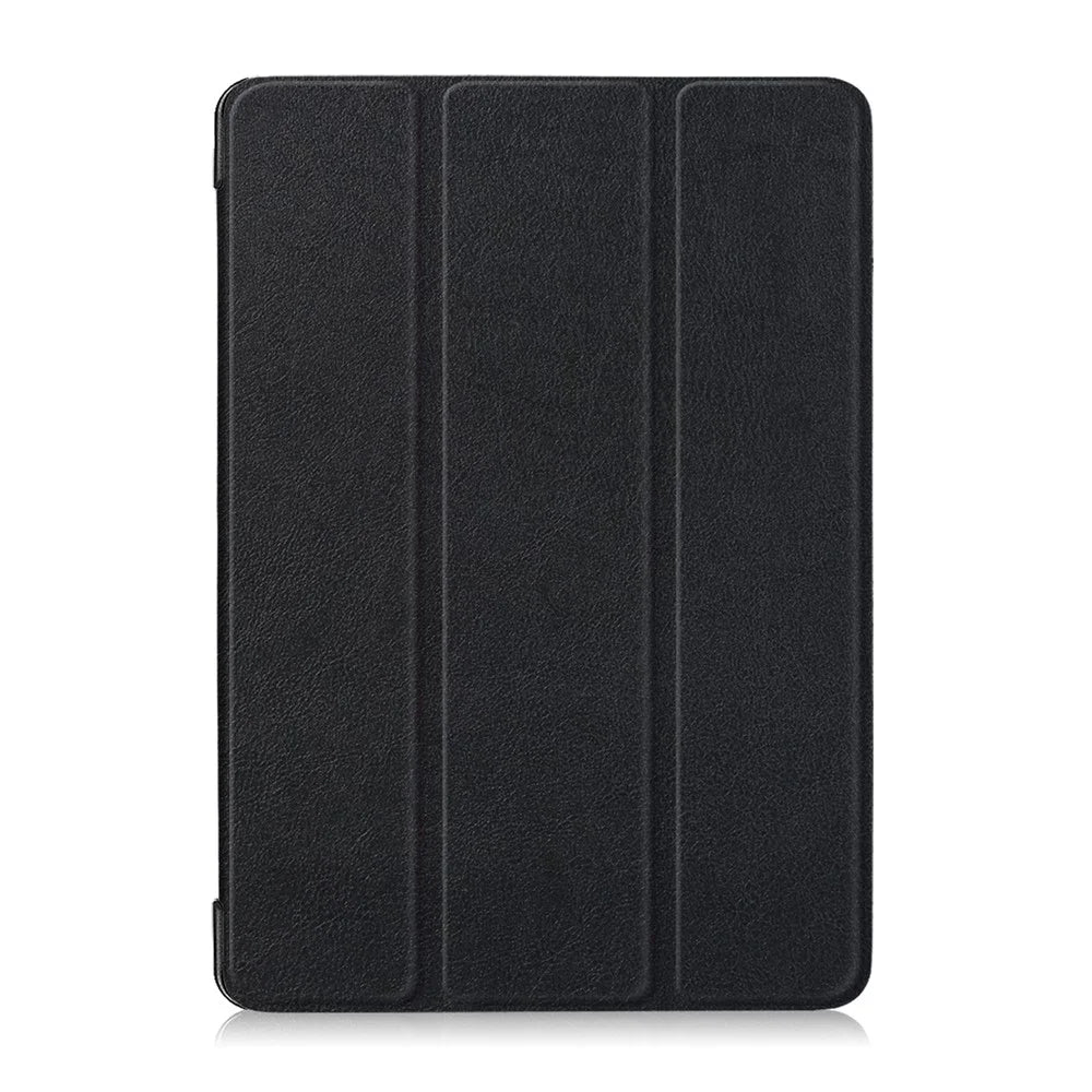 Tri-Fold Stand Leather Smart Auto Wake-Up/Sleep Case for Lenovo Tab M10 TB-X605F/TB-X505 - Black - 4