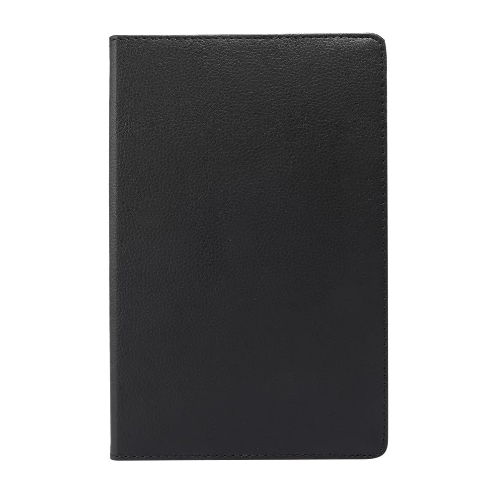 360° Swiveling Stand Design Litchi Texture Leather Case for Lenovo Tab M10 Plus - Black - 2