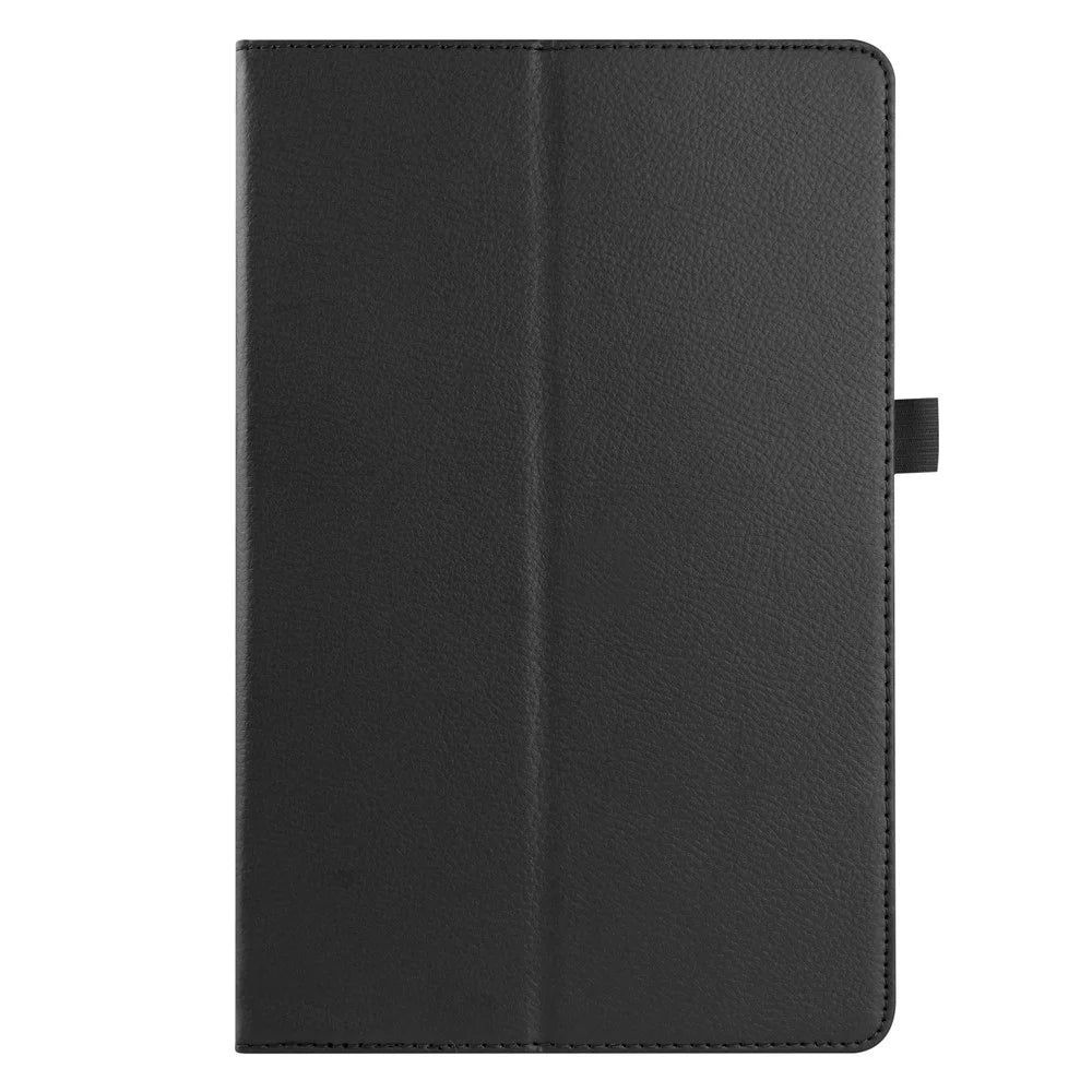 Litchi Texture Leather Tablet Case with Stand for Lenovo Tab P11 / P11 5G 11 inch TB-J606F / J606X - Black - 2