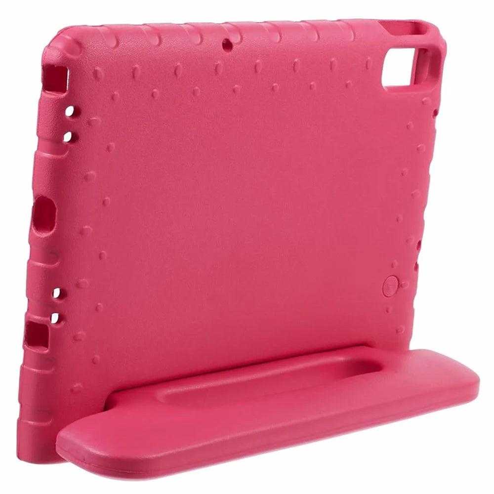 For Lenovo Tab M10 Plus (3rd Gen) / Tab M10 5G EVA Tablet Cover Portable Handle Kickstand Case - Rose - 5