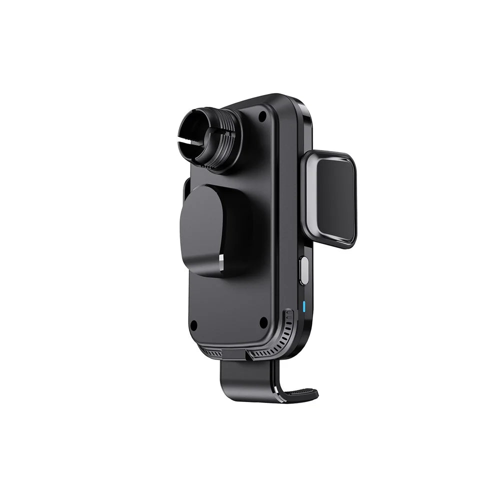 15W Car Gravity Bracket Car Air Outlet Navigation Aluminum Alloy Mini Mobile Phone Bracket - 3