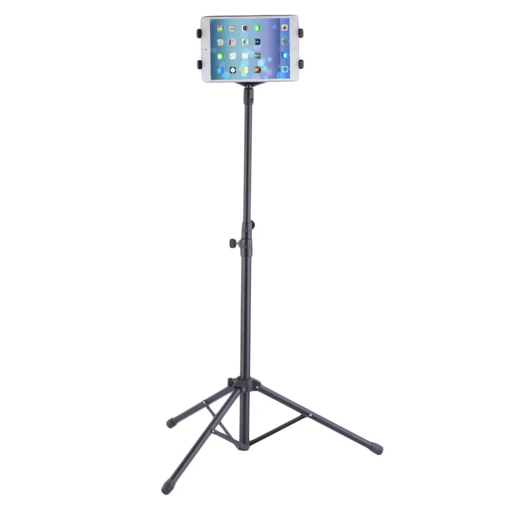 Universal 360° Rotation Aluminum Alloy Telescopic Tripod Mount Holder Height Adjustment for 7-10 Inches Tablet [First Generation] - 2