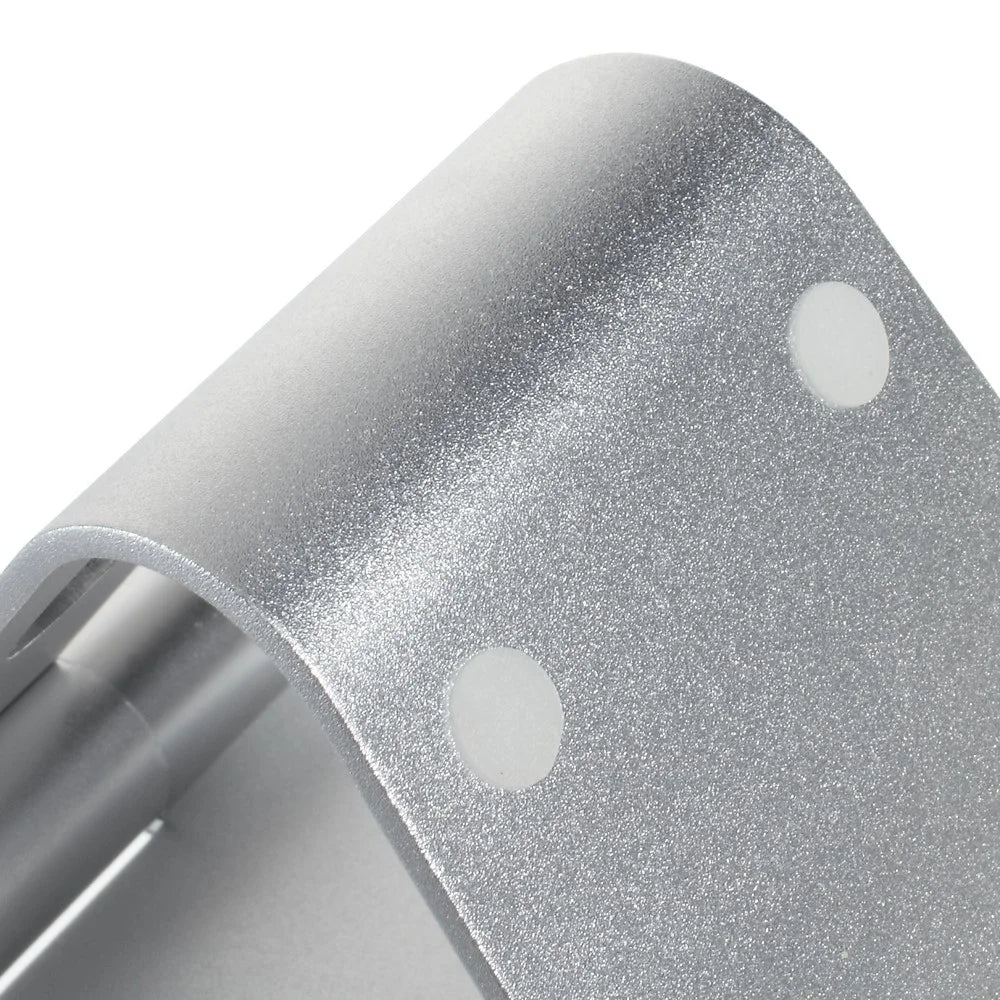 Height Adjustable Aluminum Alloy Desktop Stand Holder for iPad iPhone Tablet PC - Silver Color - 7