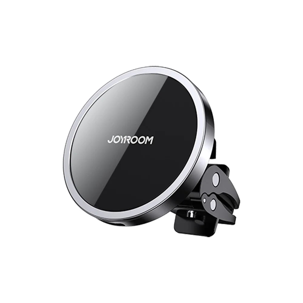 JOYROOM JR-ZS240 Car Air Vent 15W Magnetic Wireless Charger for iPhone 12/12 mini/12 Pro/12 Pro Max - Tarnish - 2