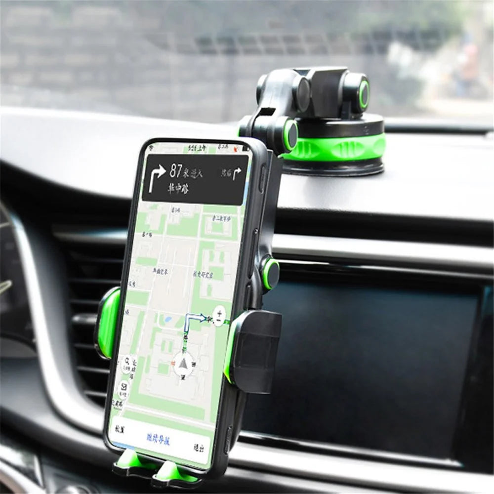 Car Dashboard Windshield Suction Cup Mount 360 Degree Rotation Phone Holder - 5