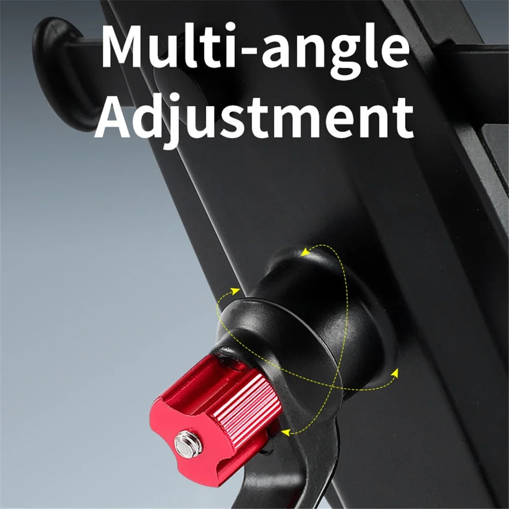 WEST BIKING MTB Bicycle Cycling Mobile Phone Holder Bike Handlebar Phone Stand Bracket for 4.5-6.8 inch Phone - 6