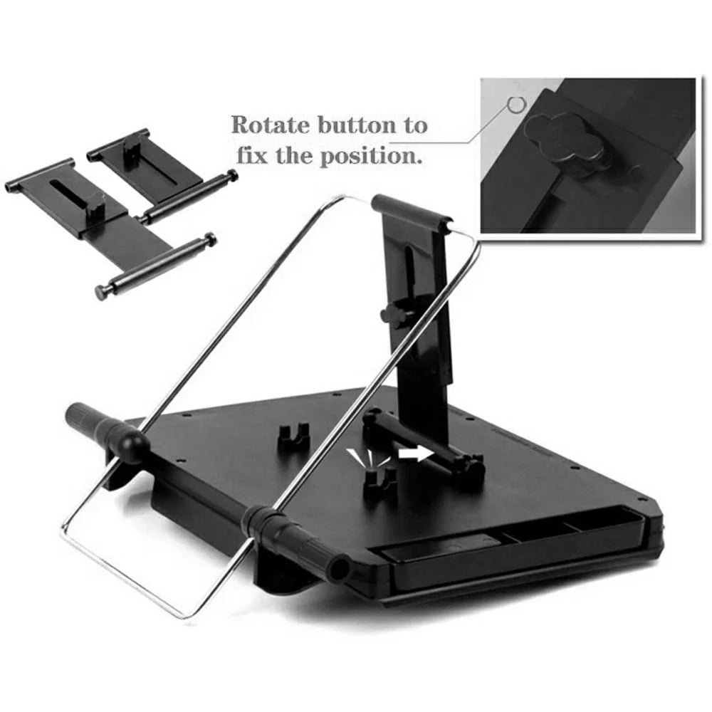 SHUNWEI SD-1508B Car Seat Mount Foldable Dining Tray with Drawer Steering Wheel Notebook Table - 4