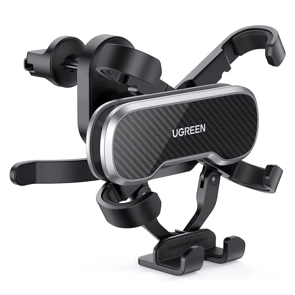UGREEN For iPhone 13 Pro Max Samsung Galaxy S21 Ultra S20 FE S10 Universal Car Air Vent Mount 360 Degree Rotating Gravity Auto Clamping Phone Holder Bracket - 1