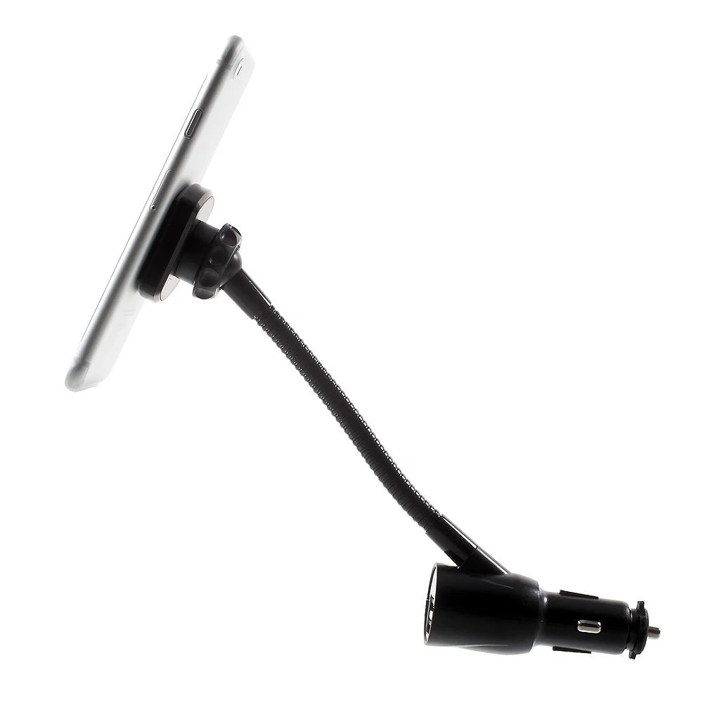 GS6323 Dual USB Car Charger Magnetic Phone Mount Holder for iPhone Samsung - 2