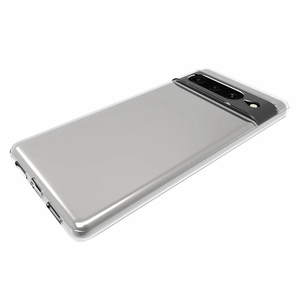 10Pcs / Pack Mobile Phone Covering for Google Pixel 7 Pro 5G, Clear TPU Phone Case Inner Watermark-Free Phone Shell - 4
