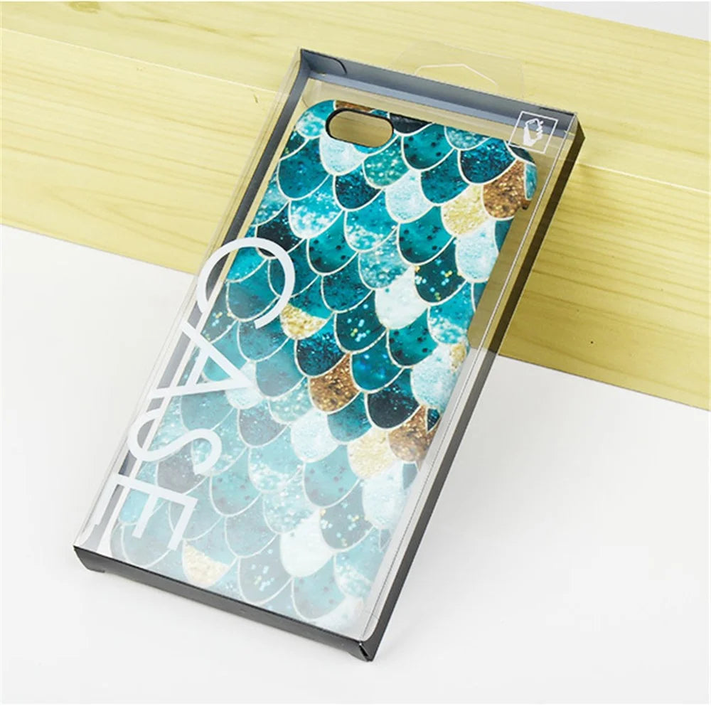 100Pcs/Lot KJ-699 Clear PVC Package Packaging Box with Hook Hanging for iPhone Samsung Sony Huawei Cases, Size: 178 x 90 x 15mm - 2