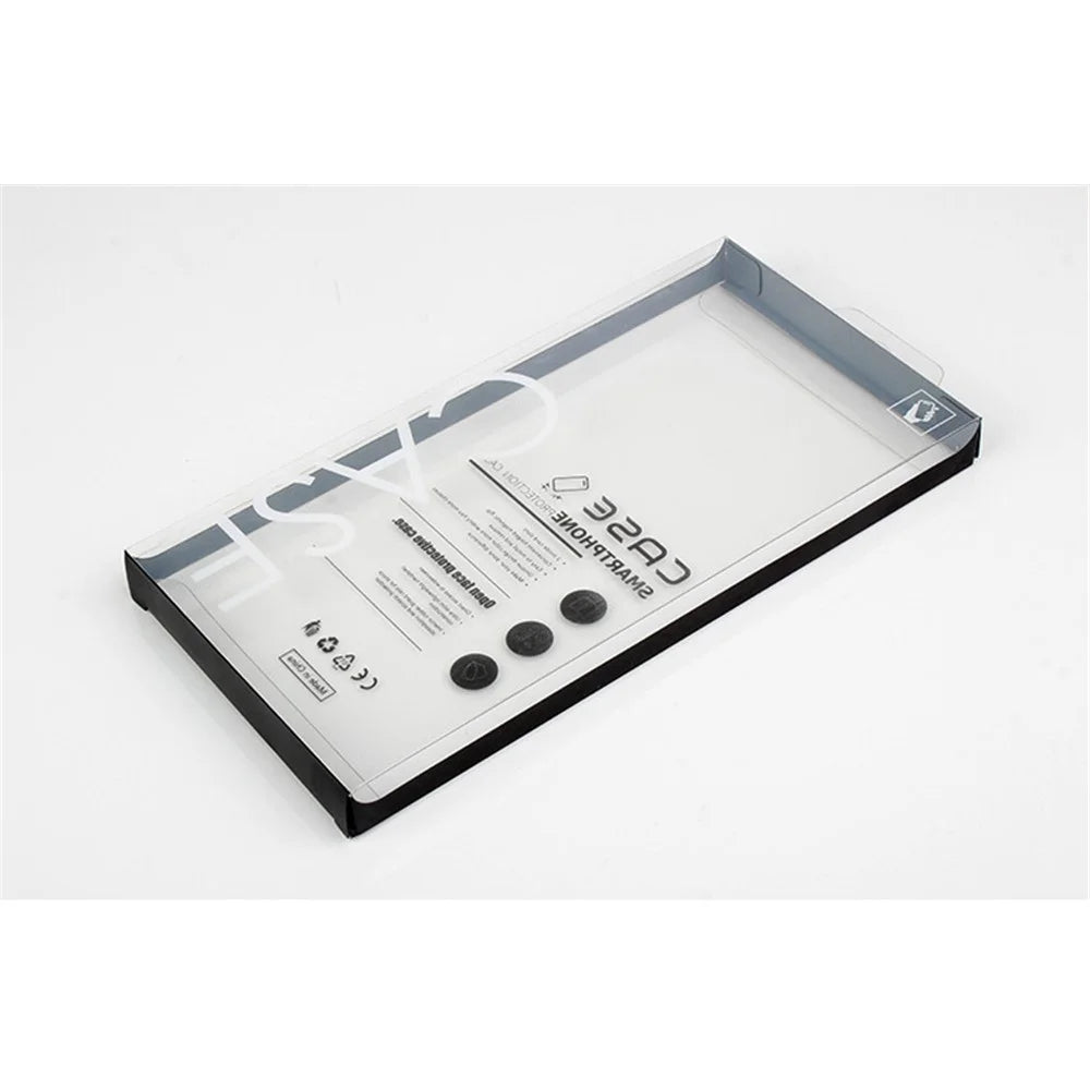 100Pcs/Lot KJ-699 Clear PVC Package Packaging Box with Hook Hanging for iPhone Samsung Sony Huawei Cases, Size: 178 x 90 x 15mm - 6
