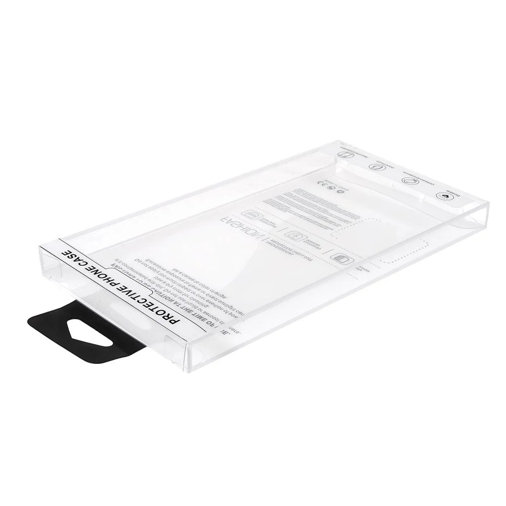 20pcs/Set PET Leather Phone Case Packaging Boxes for Mobile Phone Under 6.7 inch, Size: 18x9.6x1.85cm - 3