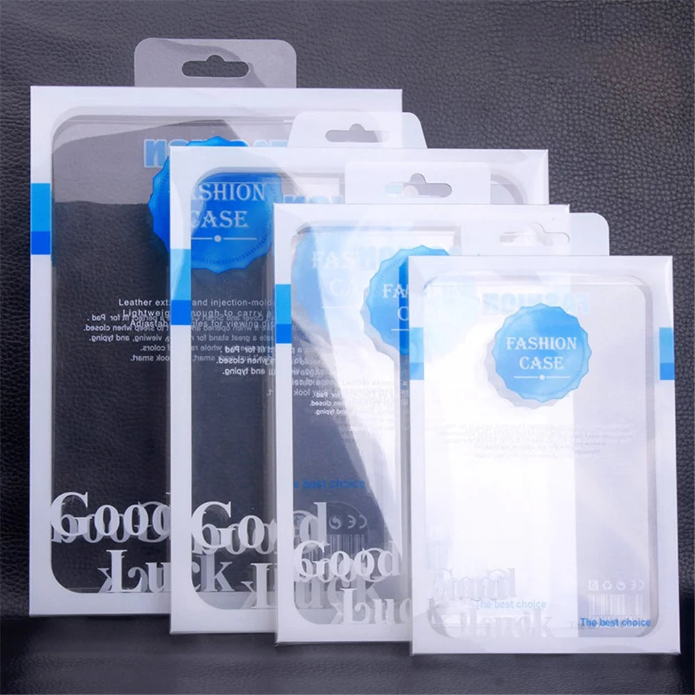 50Pcs/Lot PVC Retail Packaging Box for iPad Pro 9.7/ Galaxy Tab S2 9.7 Cases, Size: 247 x 195 x 16mm - 1