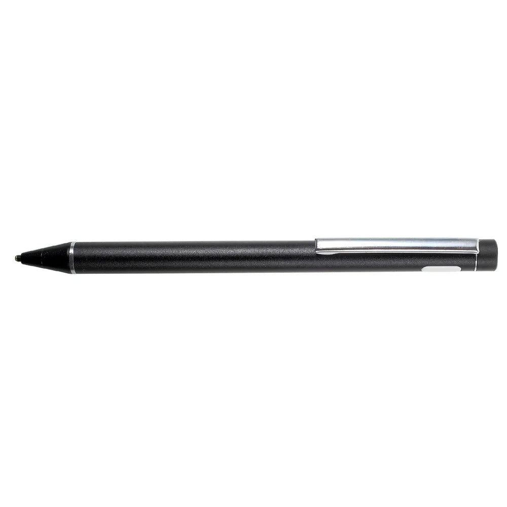 Metal Tip 2.0mm High-precision Capacitive Touch Screen Pen for iPhone iPad Samsung - Black - 2