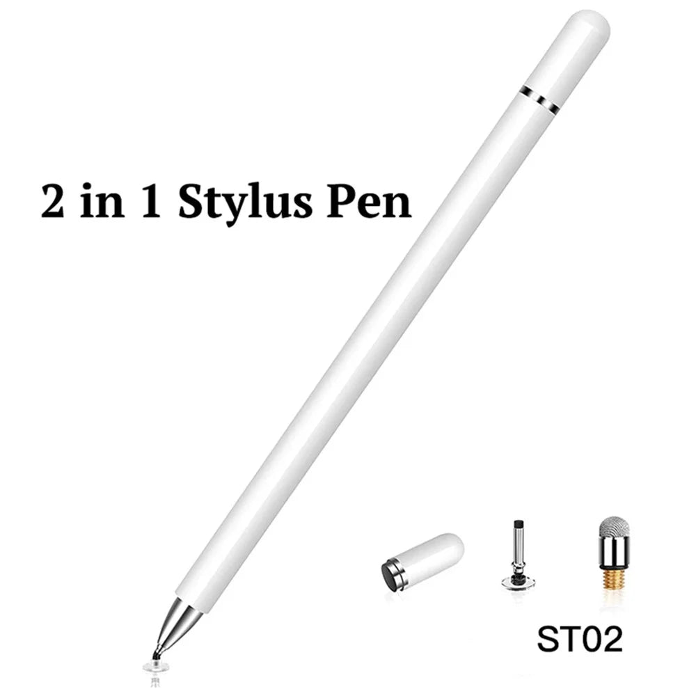 YESIDO ST02 2 in 1 Disc + Mesh Fiber Tip High Sensitivity Stylus Pen for All Capacitive Touch Screens Cell Phones Tablets Laptops - 2