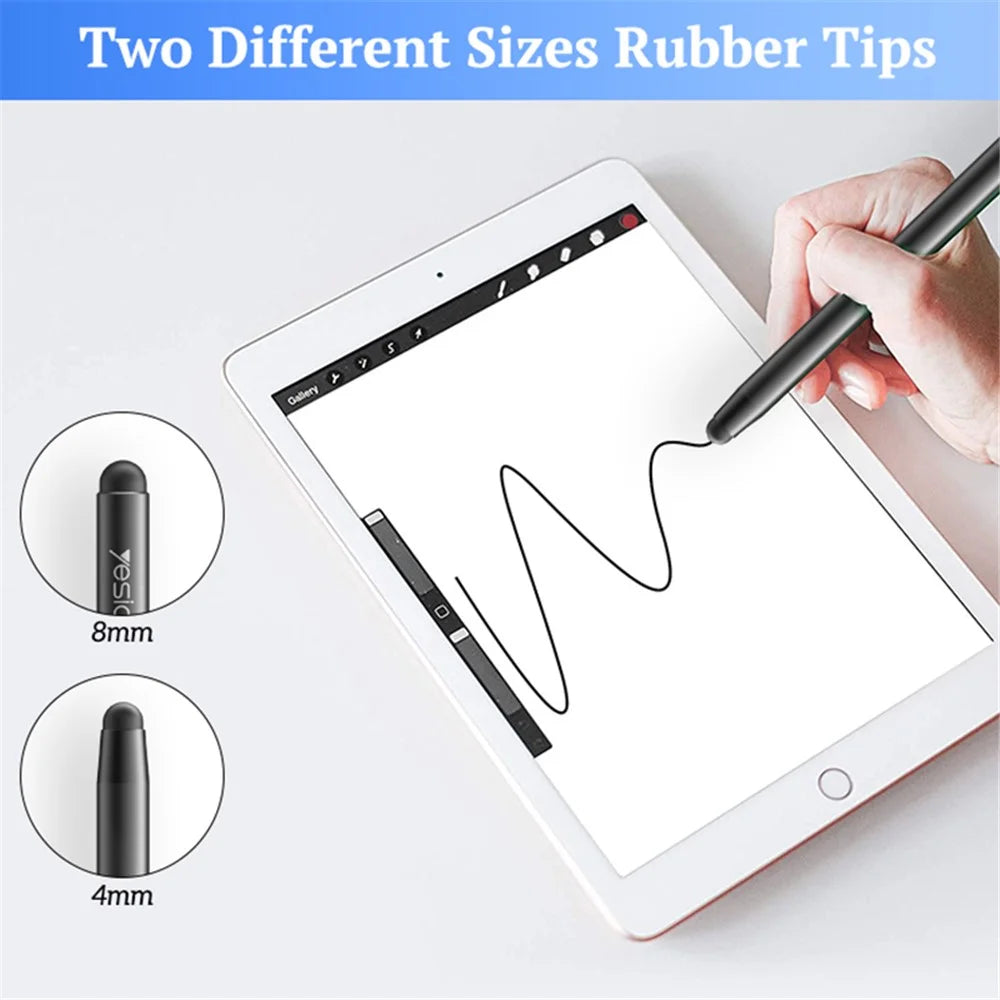 YESIDO ST01 2 in 1 Touch Screen Pen Capacitive Stylus for iPad iPhone Tablets Samsung - 5