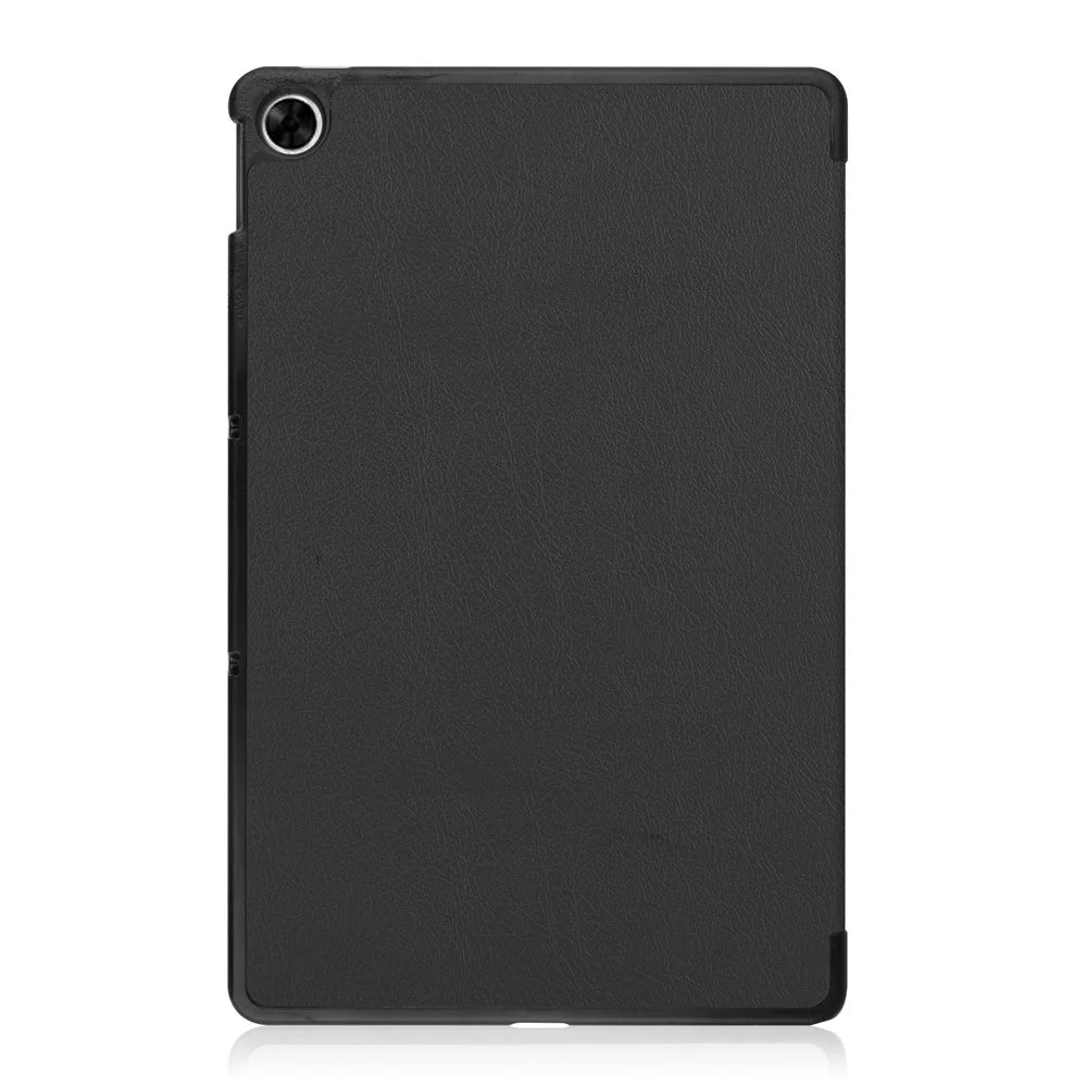Trifold Stand PU Leather Hard PC Inner Shockproof Protective Tablet Cover for Realme Pad 10.4 - Black - 2