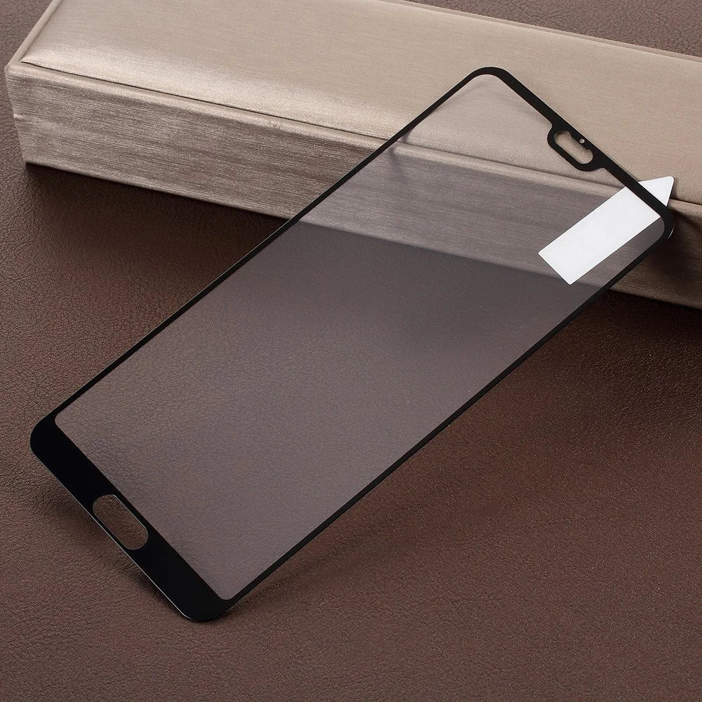 RURIHAI Solid Defense Tempered Glass Screen Protector for Huawei P20 Pro - Black - 3