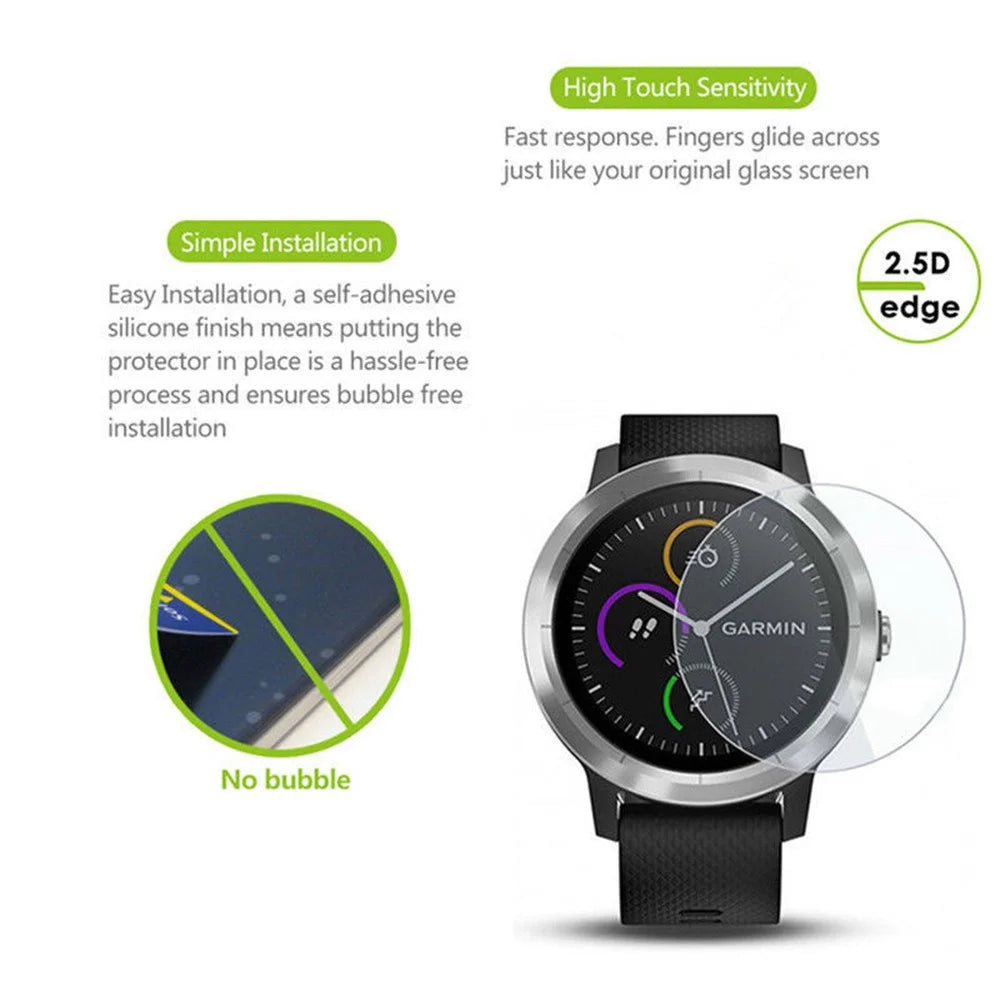 Tempered Glass Screen Protective Film for Garmin Vivoactive 3 / Fenix 5S - 5