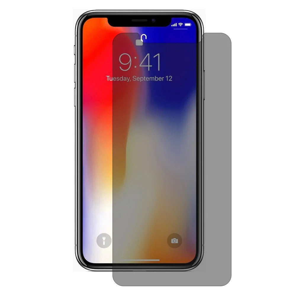HAT PRINCE 0.26mm 9H 2.5D Anti-spy Tempered Glass Protector for iPhone XS Max 6.5 inch - 1
