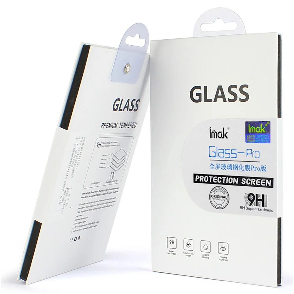 IMAK Pro+ Anti-explosion Full Screen Tempered Glass Protector for iPhone (2019) 6.1" / XR 6.1 inch- Black - 6