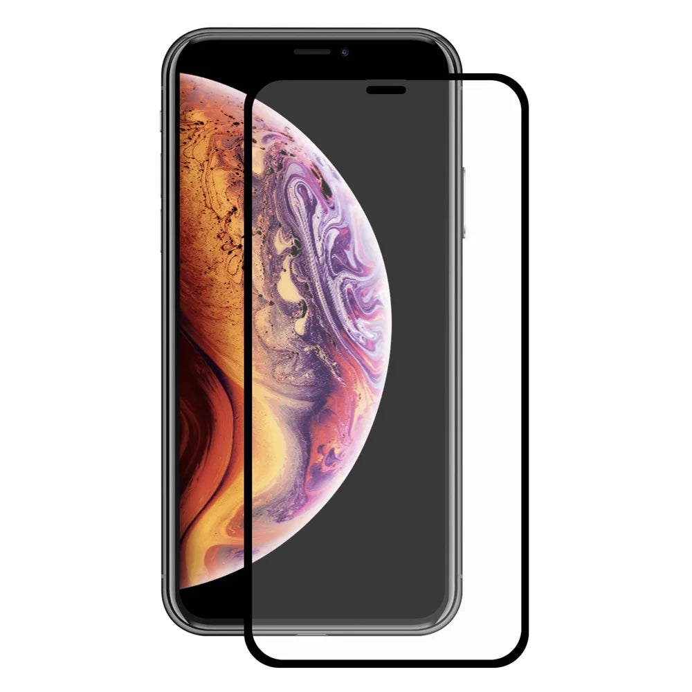 HAT PRINCE Tempered Glass Screen Guard Film for iPhone (2019) 6.1" / XR 6.1 inch / Full Size / 0.2mm / 9H / 2.5D Arc Edge - 2