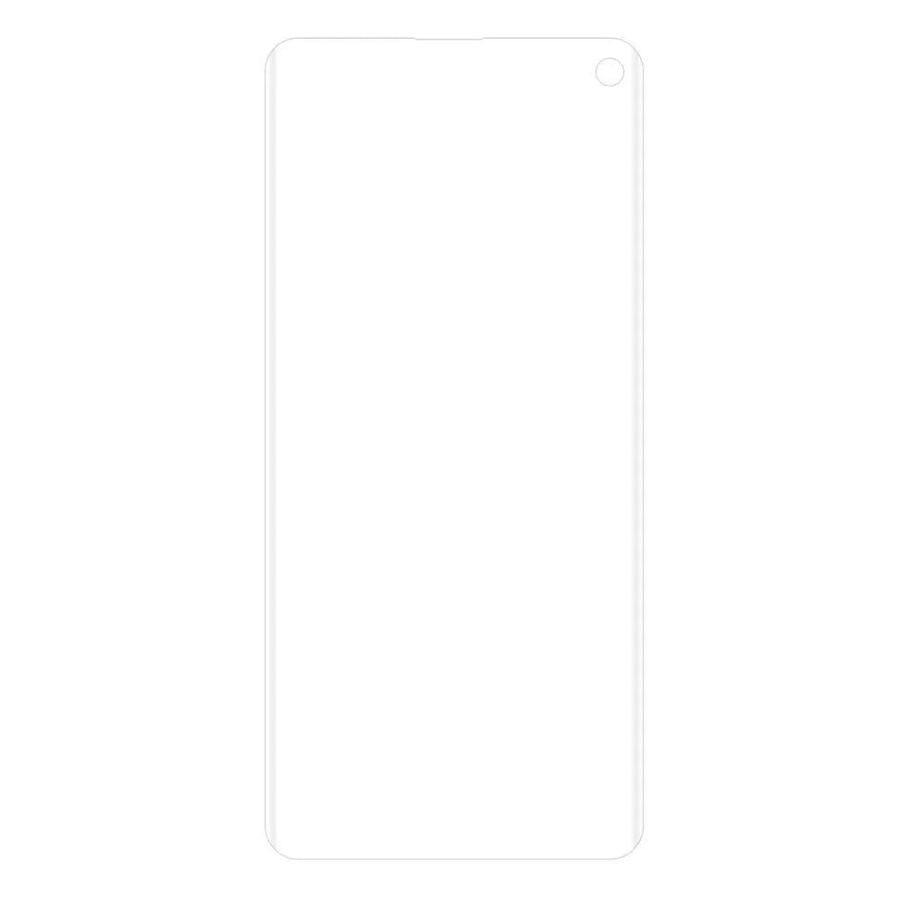 HAT PRINCE for Samsung Galaxy S10 3D Full Size PET Curved Hot Bending HD Clear Screen Protector [Support Ultrasonic Fingerprint Unlock] - 3