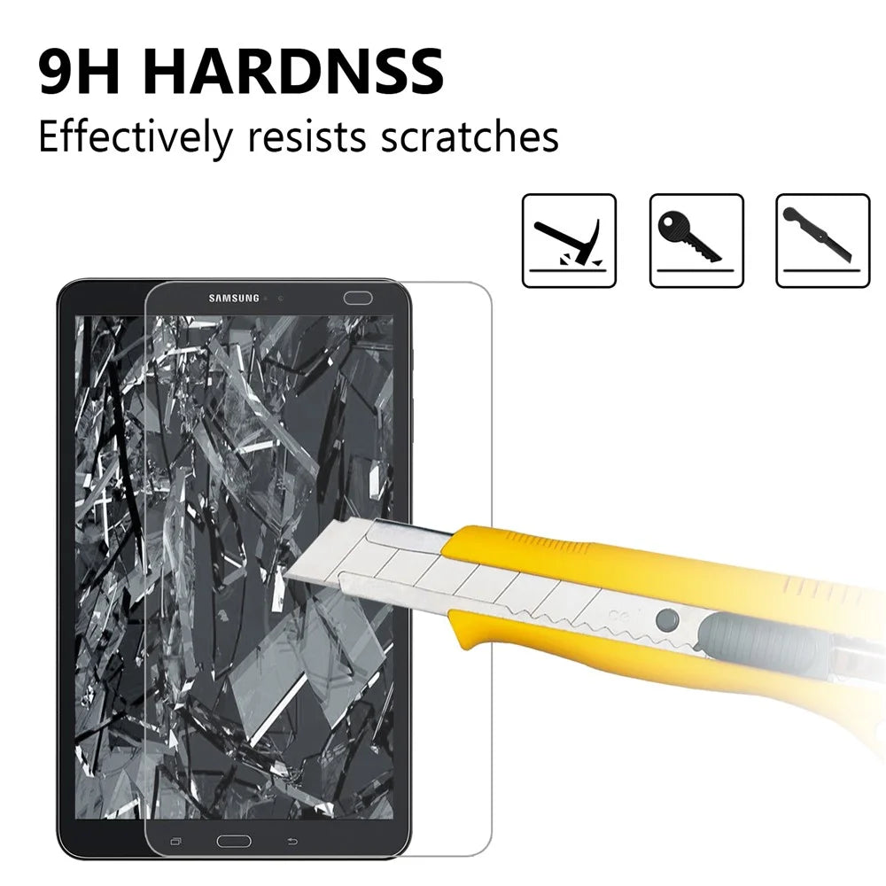 0.25mm Arc Edge 9H Full Screen Covering Tempered Glass Protection Film for Samsung Galaxy Tab A 10.1 (2016) T580 - 3