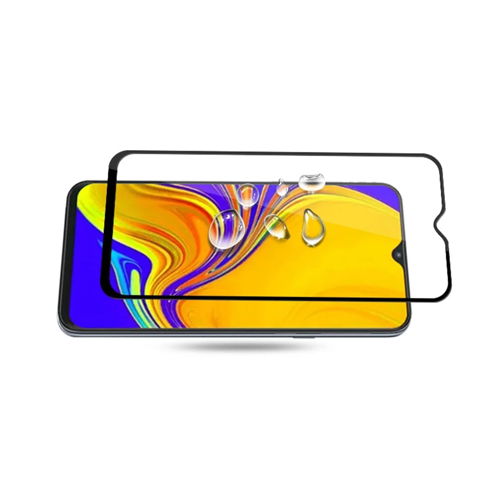 MOCOLO Silk Printing Tempered Glass Screen Protector for Samsung Galaxy A50 / A20 / A30 / M30 / A40s (China) / M31, Full Glue Full Coverage HD Film - 5