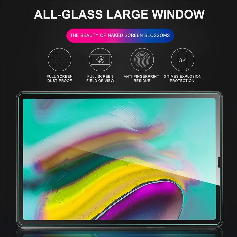 Tempered Glass Screen Protector Film for Samsung Galaxy Tab S5e SM-T720 - 3