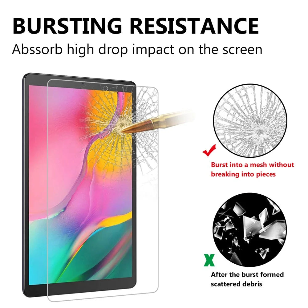 0.25mm Arc Edge 9H Full Screen Covering Tempered Glass Shield for Samsung Galaxy Tab A 10.1 (2019) SM-T515 - 3