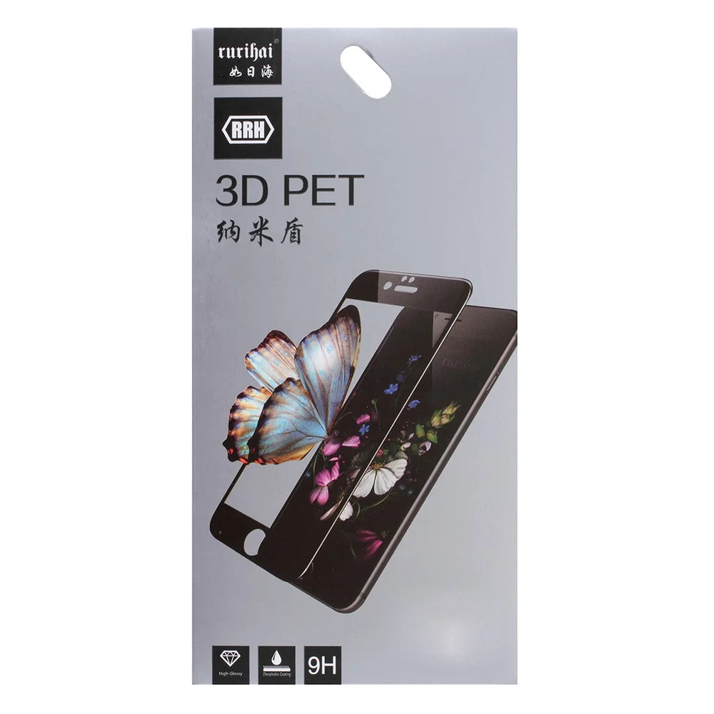 RURIHAI 0.1mm Silk Printing Soft PET Film Curved Full Screen Protector for Huawei P30 - 6