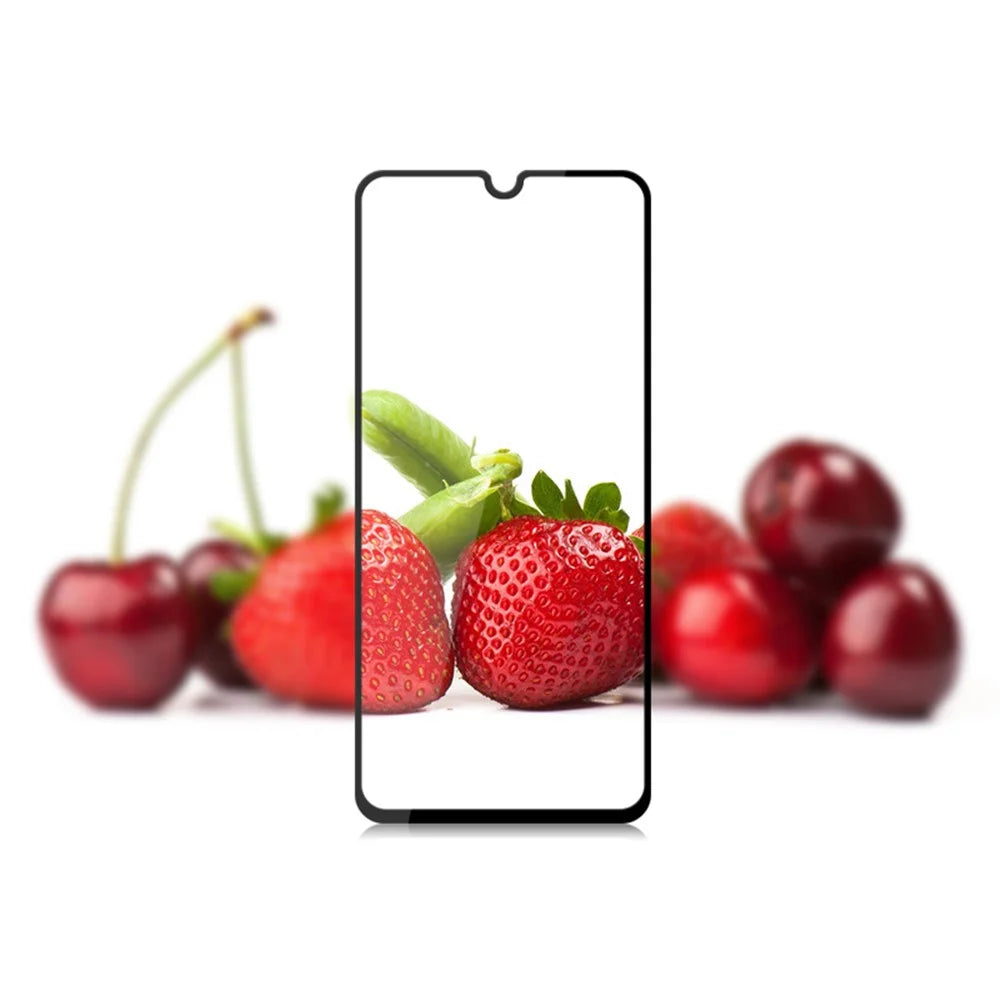 MOCOLO Silk Print Arc Edge Full Coverage 9H Tempered Glass Screen Protector for Samsung Galaxy A70 - 6
