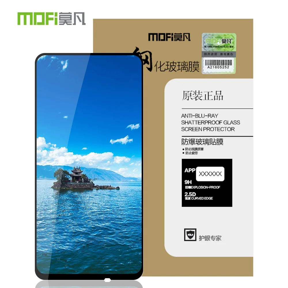 MOFI 2.5D 9H Full Covering Tempered Glass Screen Protector Guard for Huawei P Smart Z - Black - 5