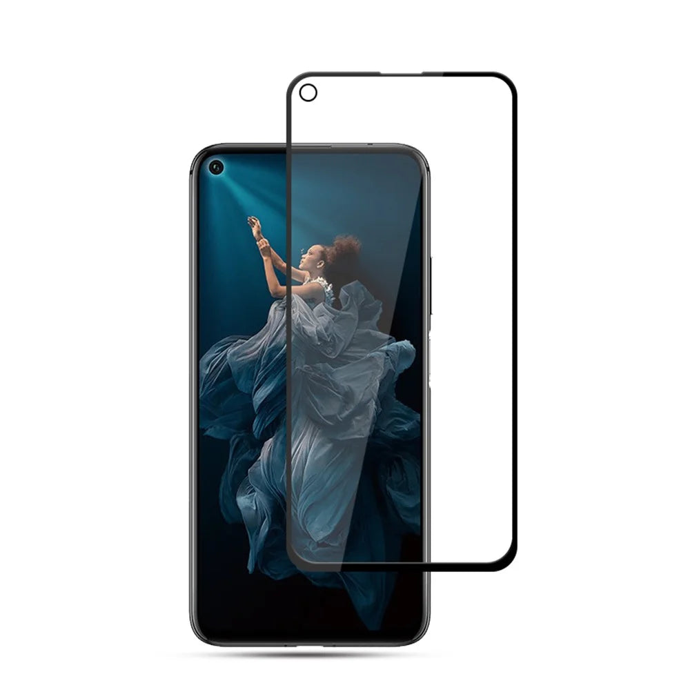 AMORUS Silk Printing Anti-explosion Tempered Glass Full Screen [Full Glue] Film for Huawei Honor 20 Pro / Huawei nova 5T 4G / Honor 20 / Mate 30 Lite - 6